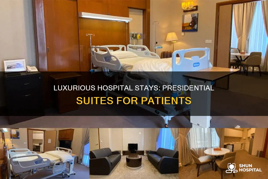 does every hospital have a presidential suite