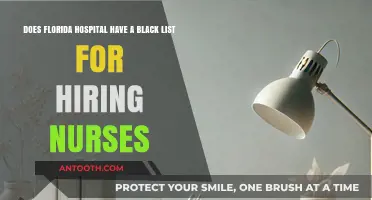 Does Florida Hospital Maintain a Blacklist for Hiring Nurses?
