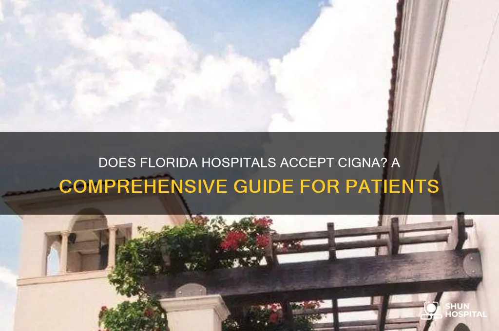 does florida hospitals accept cigna