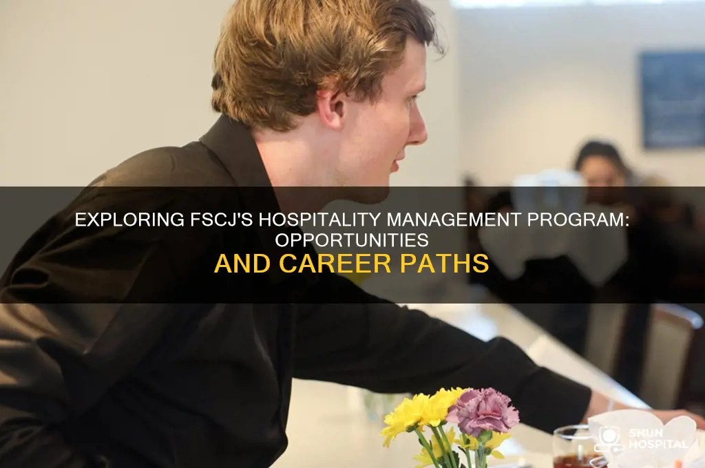 does fscj have hospitality management