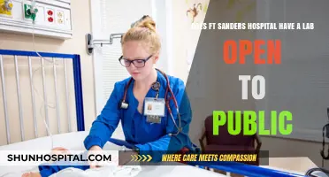 FT Sanders Hospital Public Lab Access: Availability and Services Explained