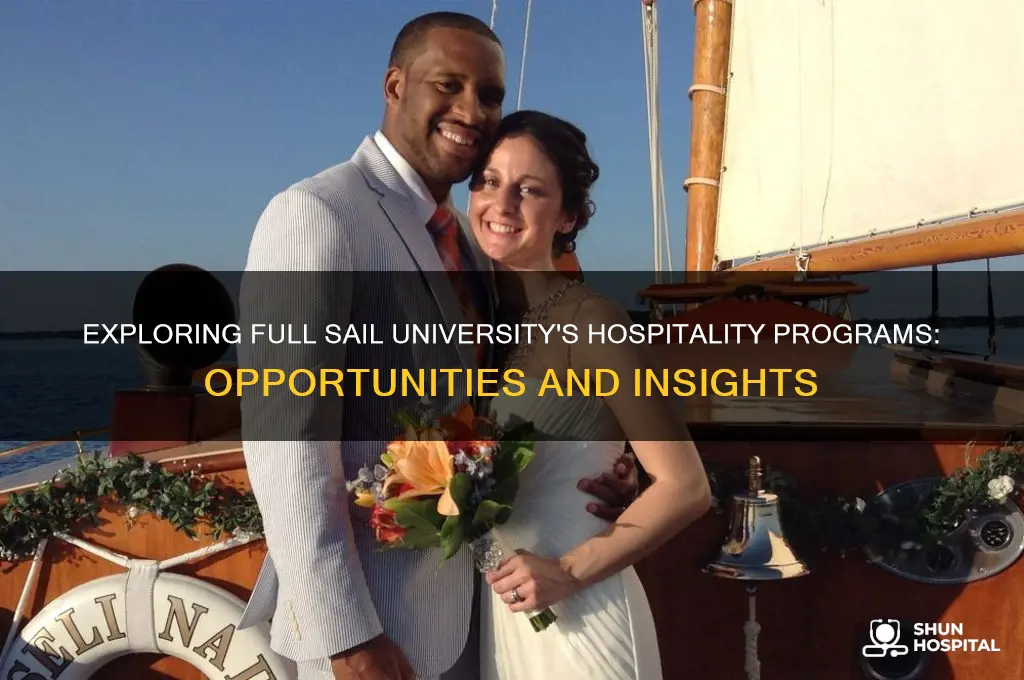does full sail have hospitality
