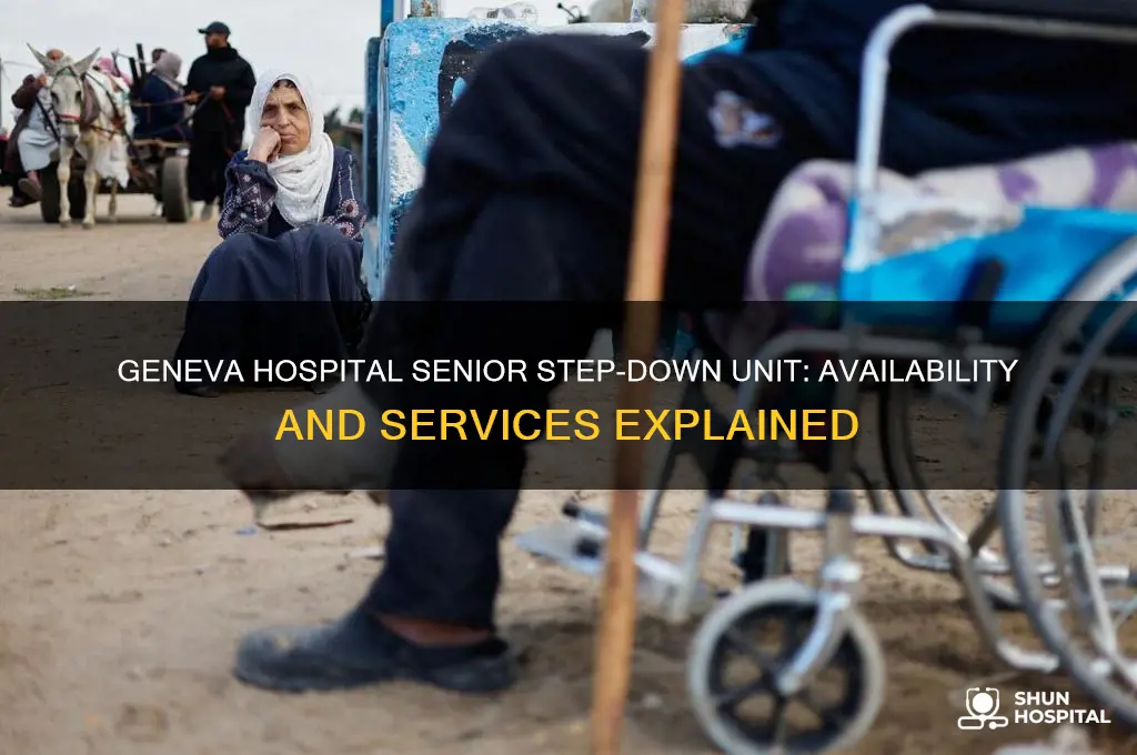 does geneva hospital have a senior step down unit