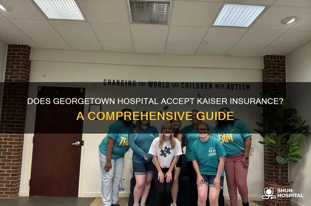 does georgetown hospital accept kaiser