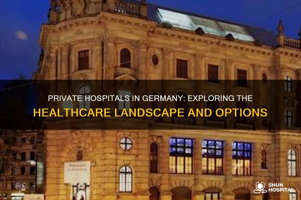 does germany have private hospitals