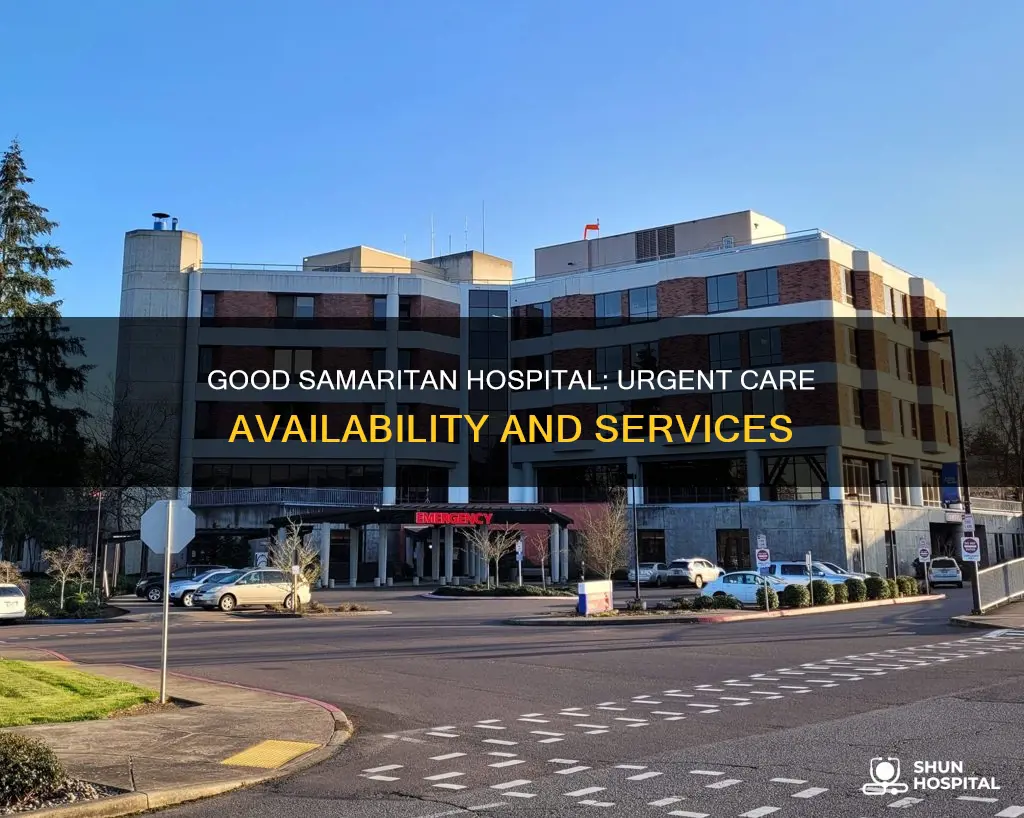 does good samaritan hospital have urgent care