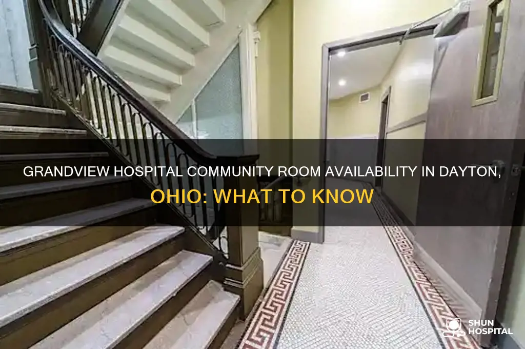 does grandview hospital have a community room dayton oh