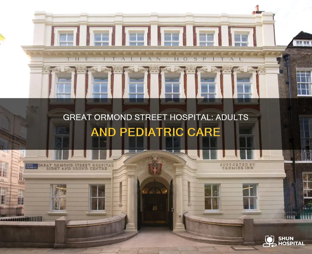 does great ormond street hospital treat adults