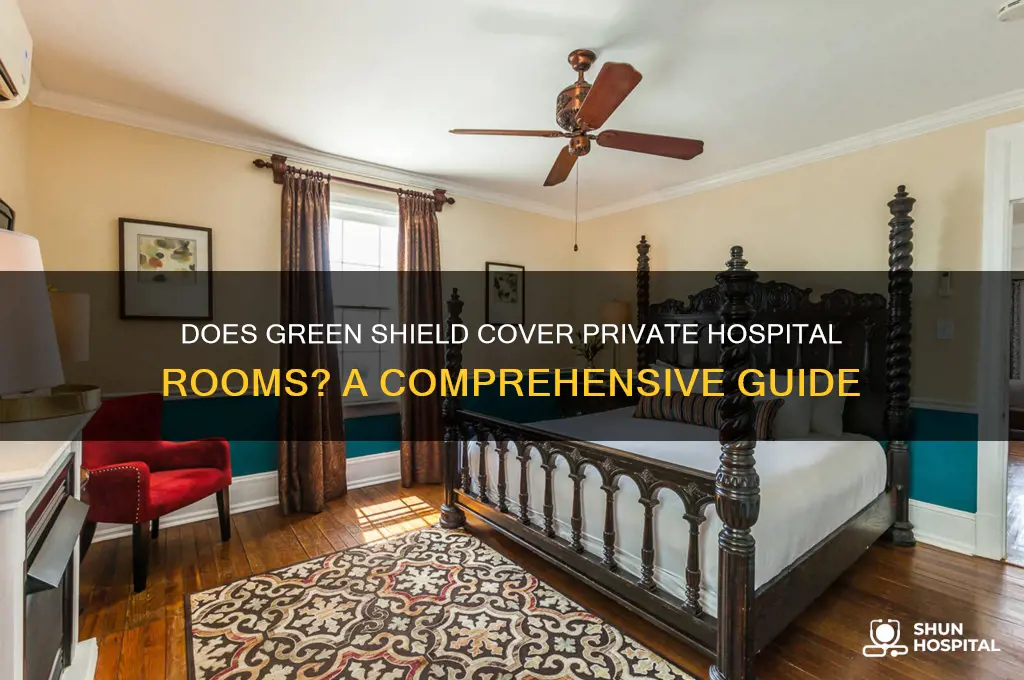 does green shield coverage private rooms in the hospital