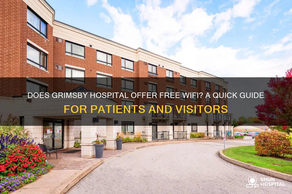 does grimsby hospital have wifi