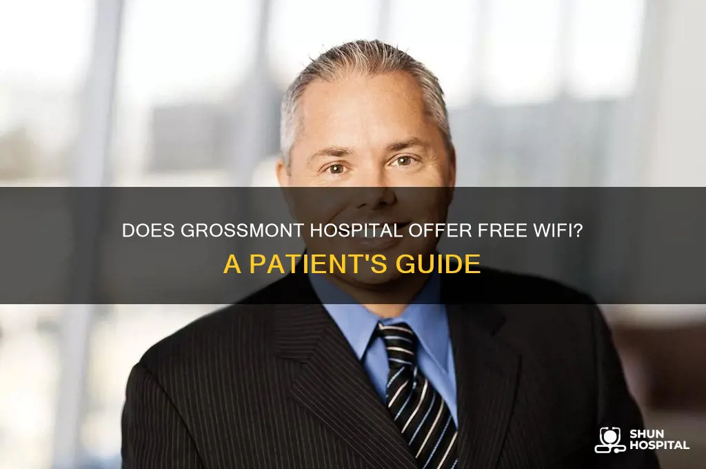 does grossmont hospital have wifi
