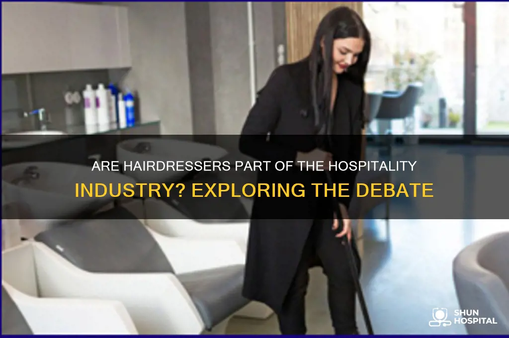 does hairdressers fall under hospitality