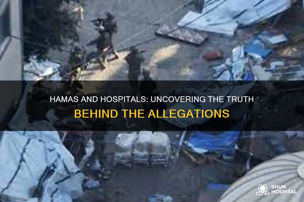 does hamas hide under hospitals