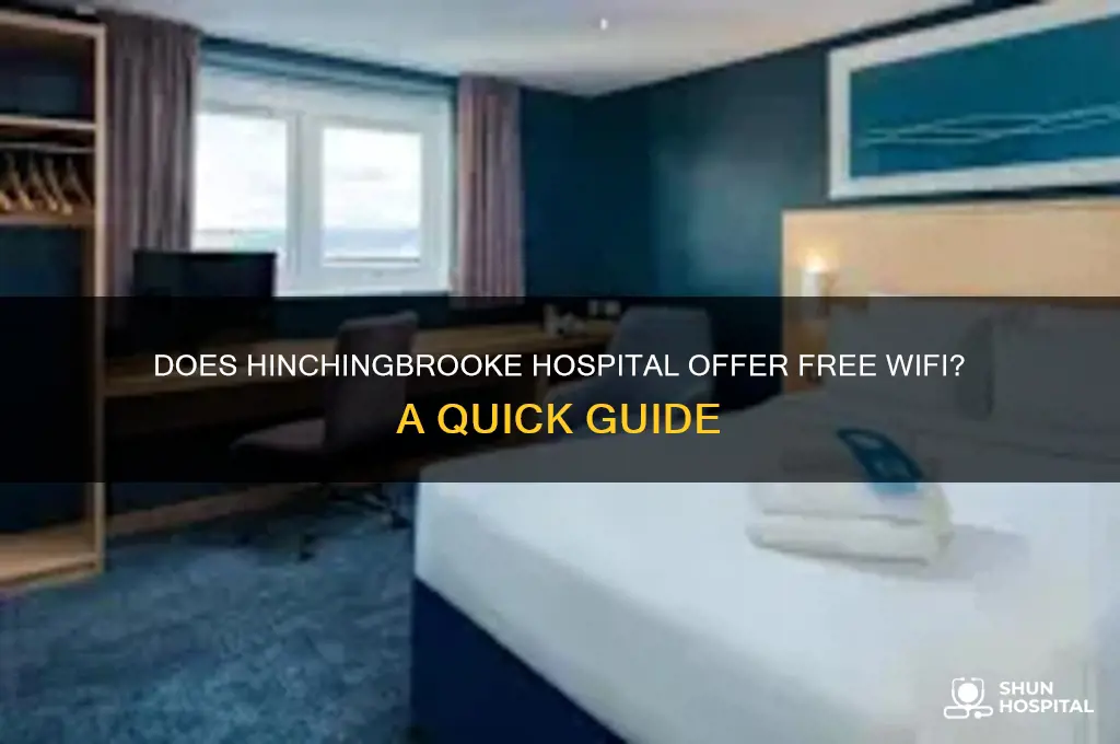does hinchingbrooke hospital have wifi