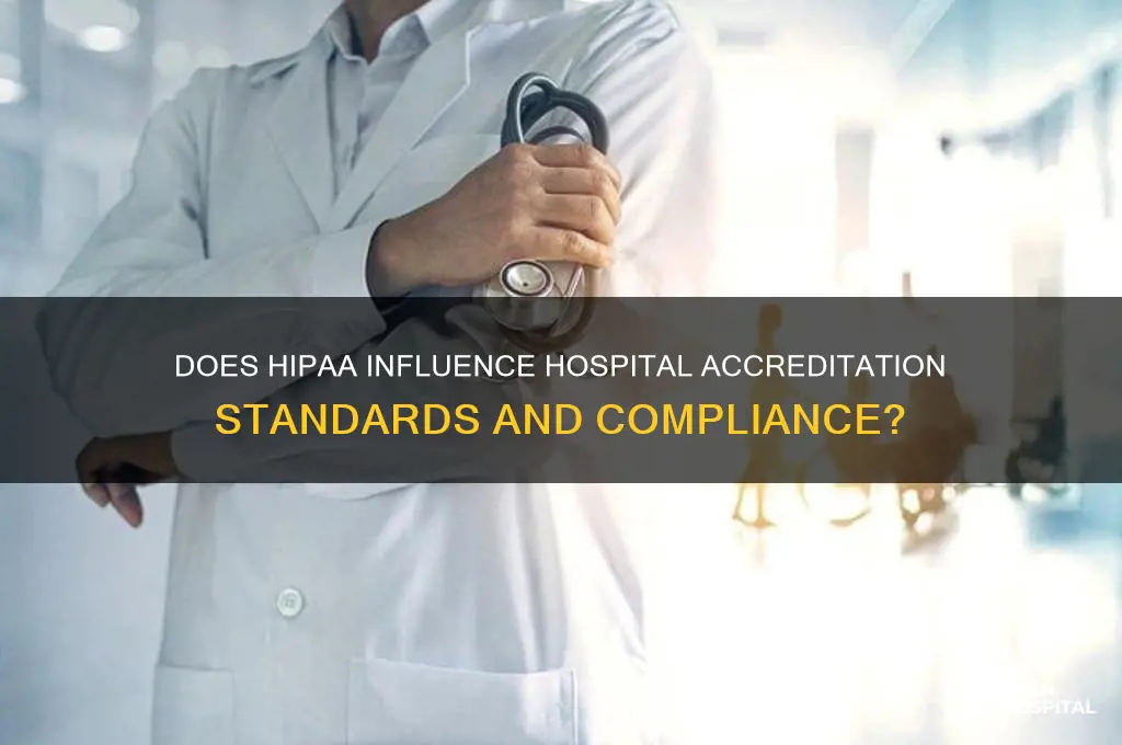 does hipaa address hospital accreditation