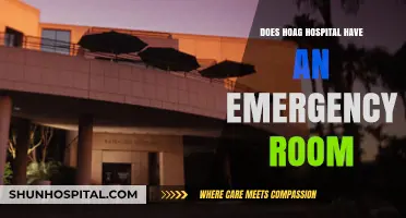 Hoag Hospital: Emergency Room Availability and Services