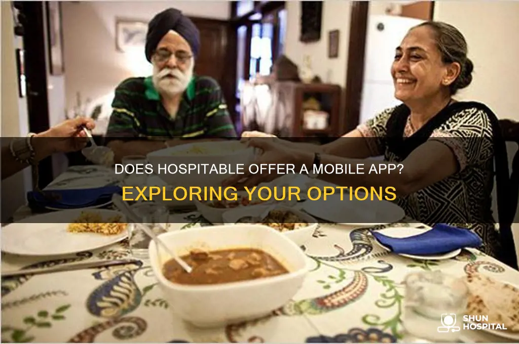 does hospitable have an app