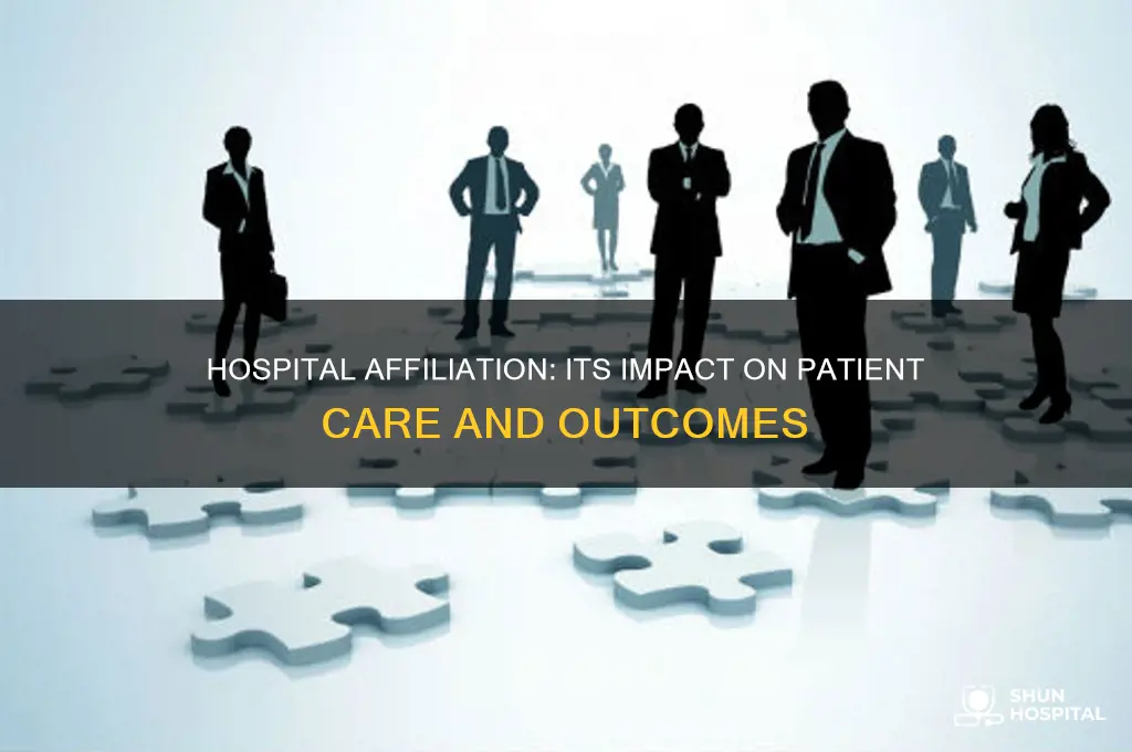 does hospital affliciation importatn