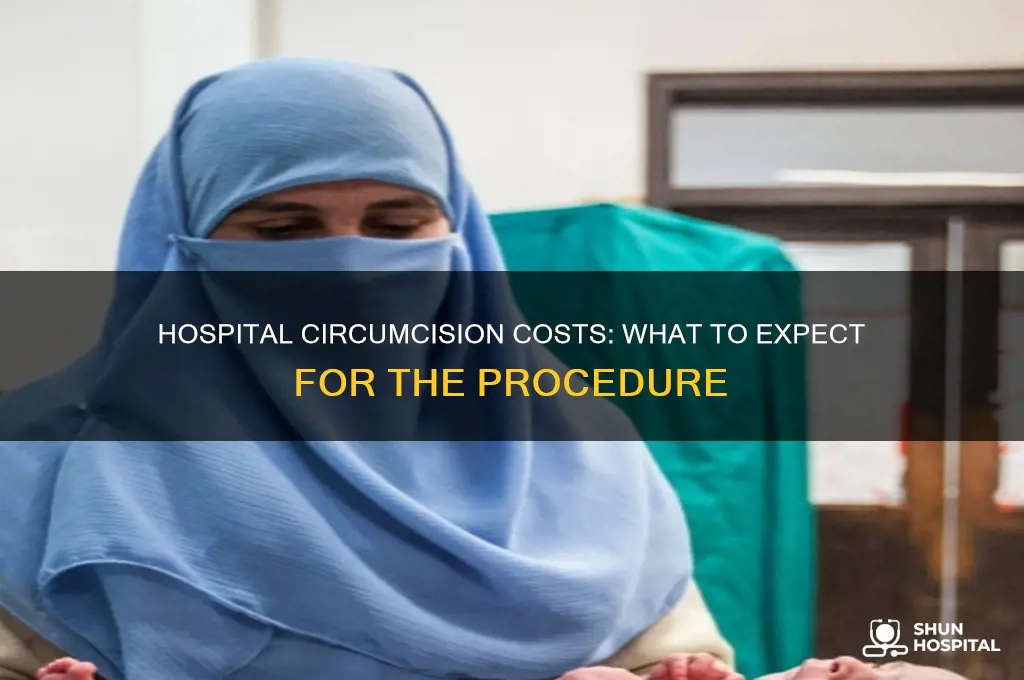 does hospital charge for circumcision