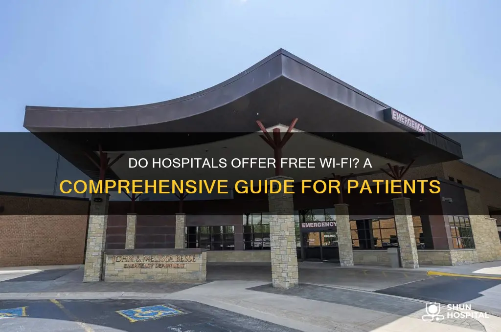does hospital have free wifi