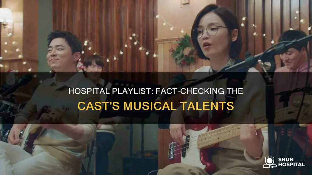 does hospital playlist cast really play instruments
