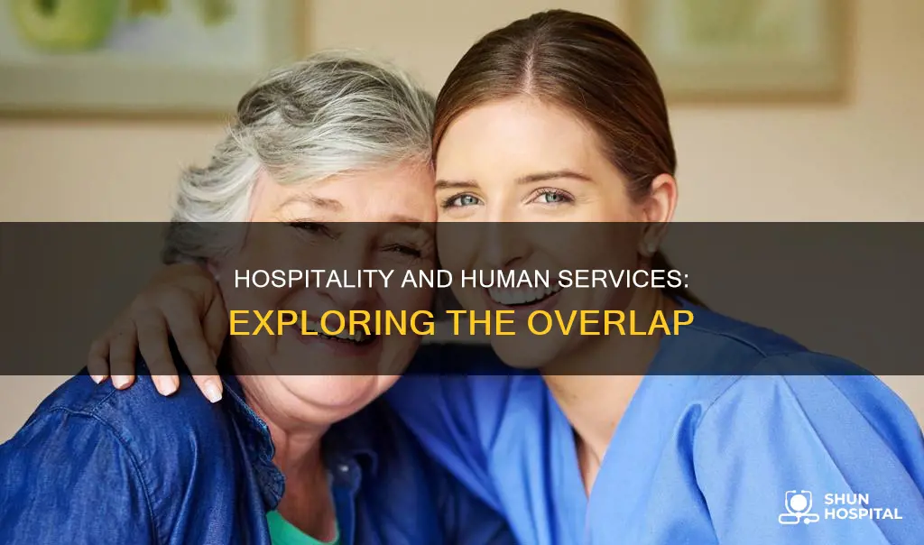 does hospitality count as human service field