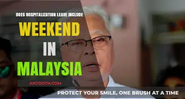 Hospitalization Leave: Do Weekends Count in Malaysia?