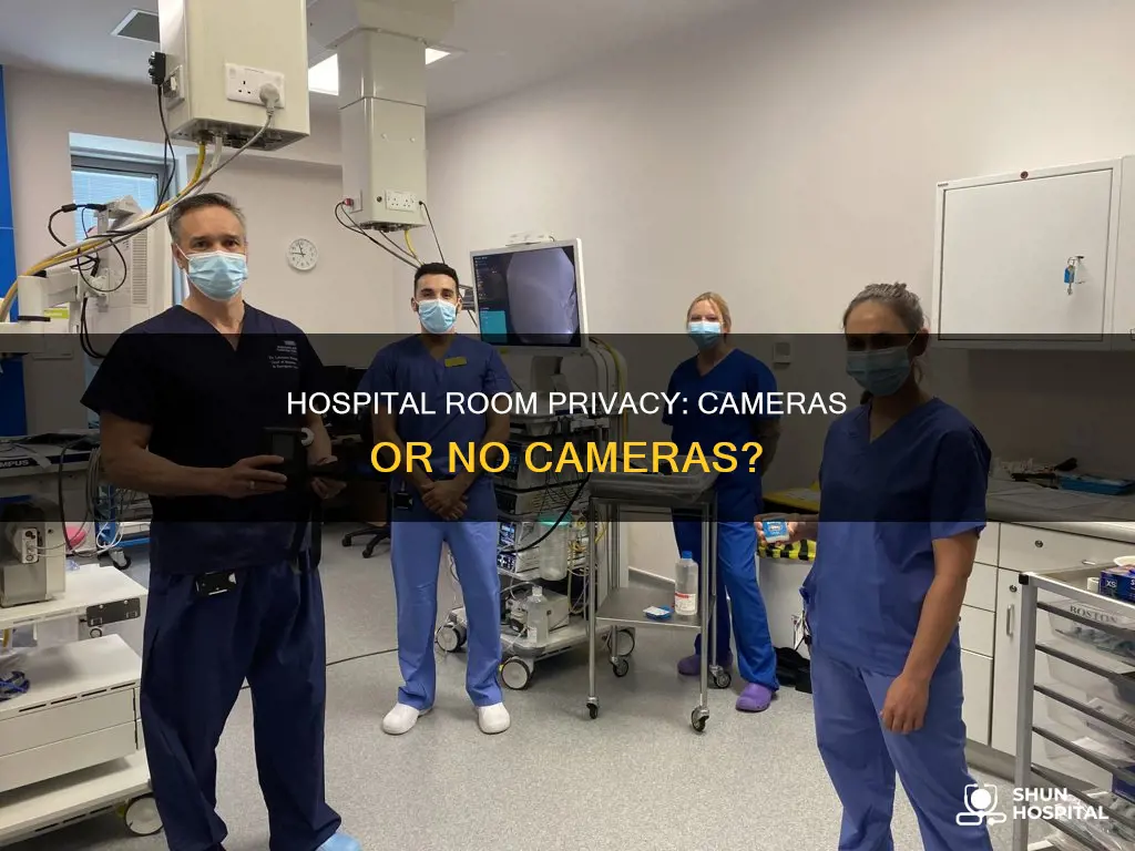 does hospitals have cameras in the room