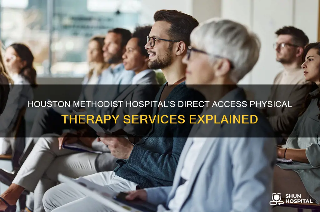 does houston methodist hospital offer direct access physical therapy services