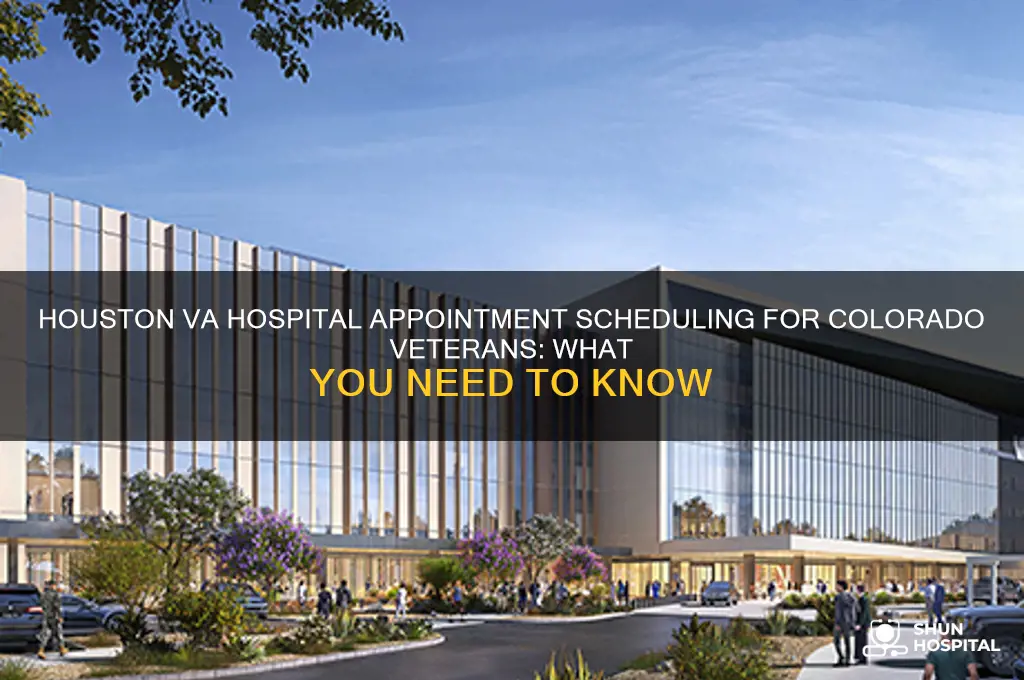 does houston va hospital schedule appointments for colorado veterans