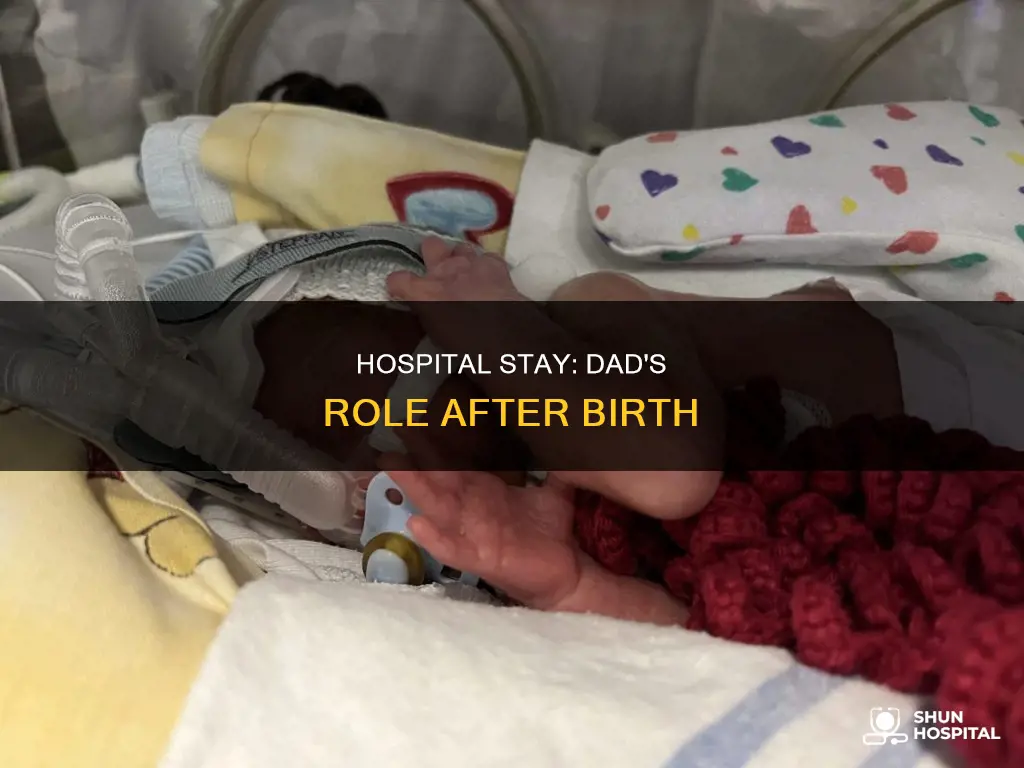 does husband stay at hospital after birth