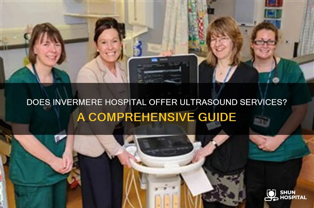 does invermere hospital have ultrasound