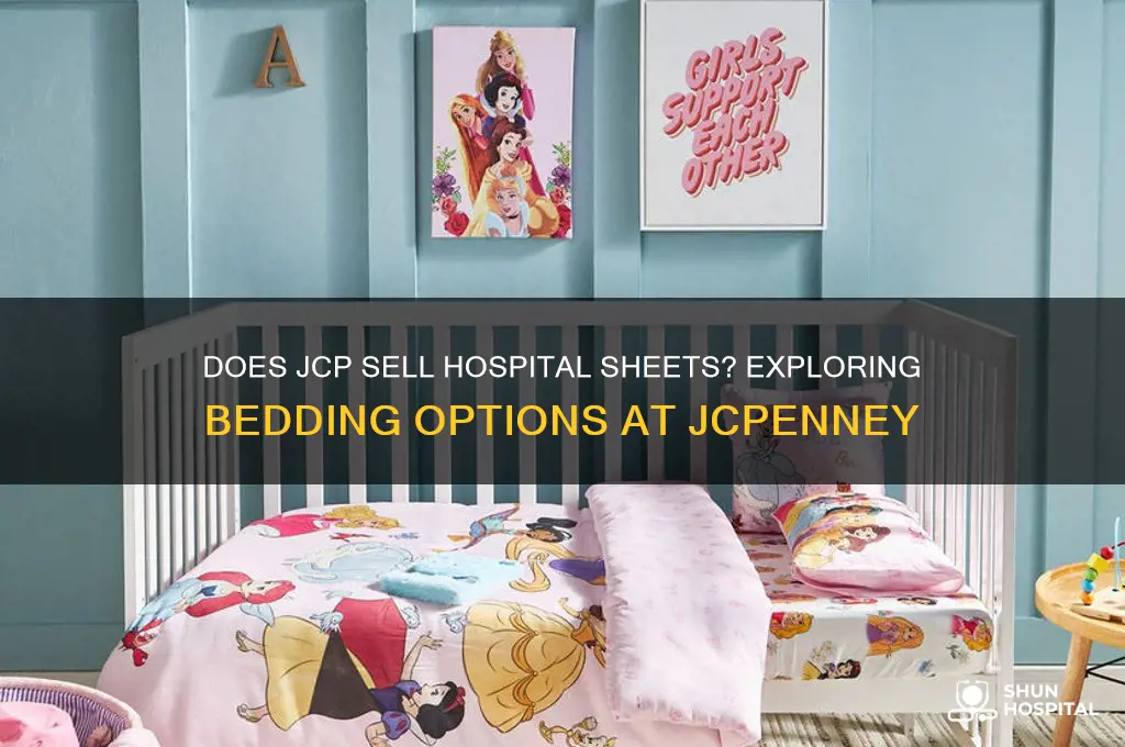 does jcp sell hospital sheets