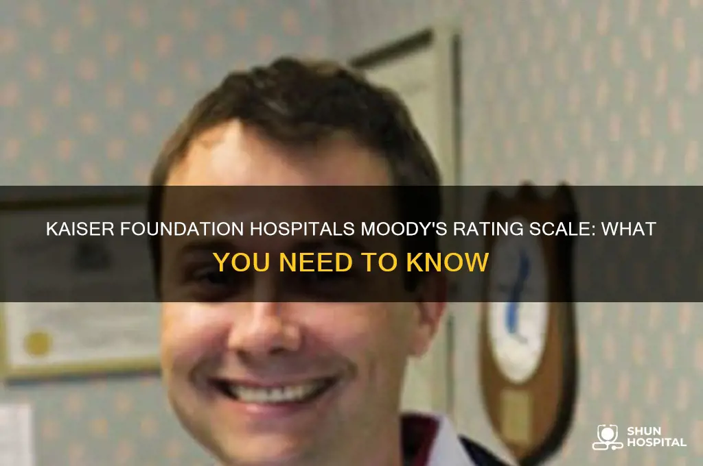 does kaiser foundation hospitals have a moody