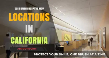 Kaiser NICU Locations in California: Where Are They?