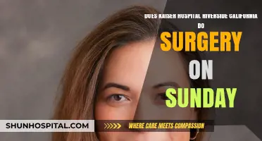 Does Kaiser Riverside Perform Surgeries on Sundays? What You Need to Know