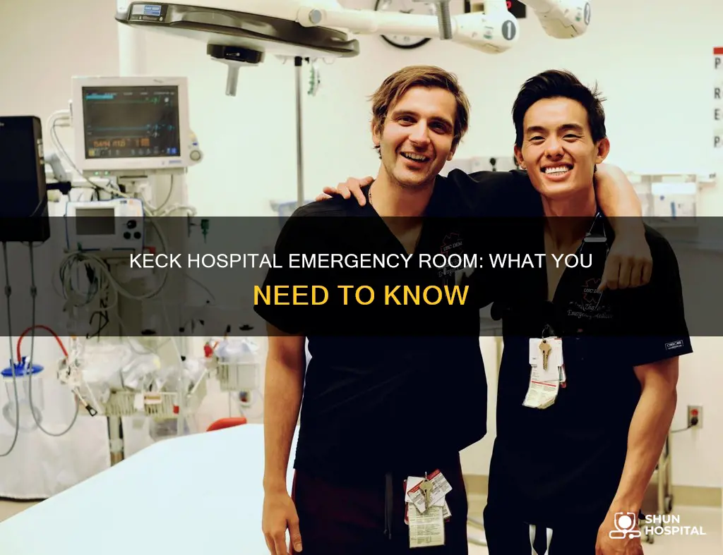 does keck hospital have an emergency room