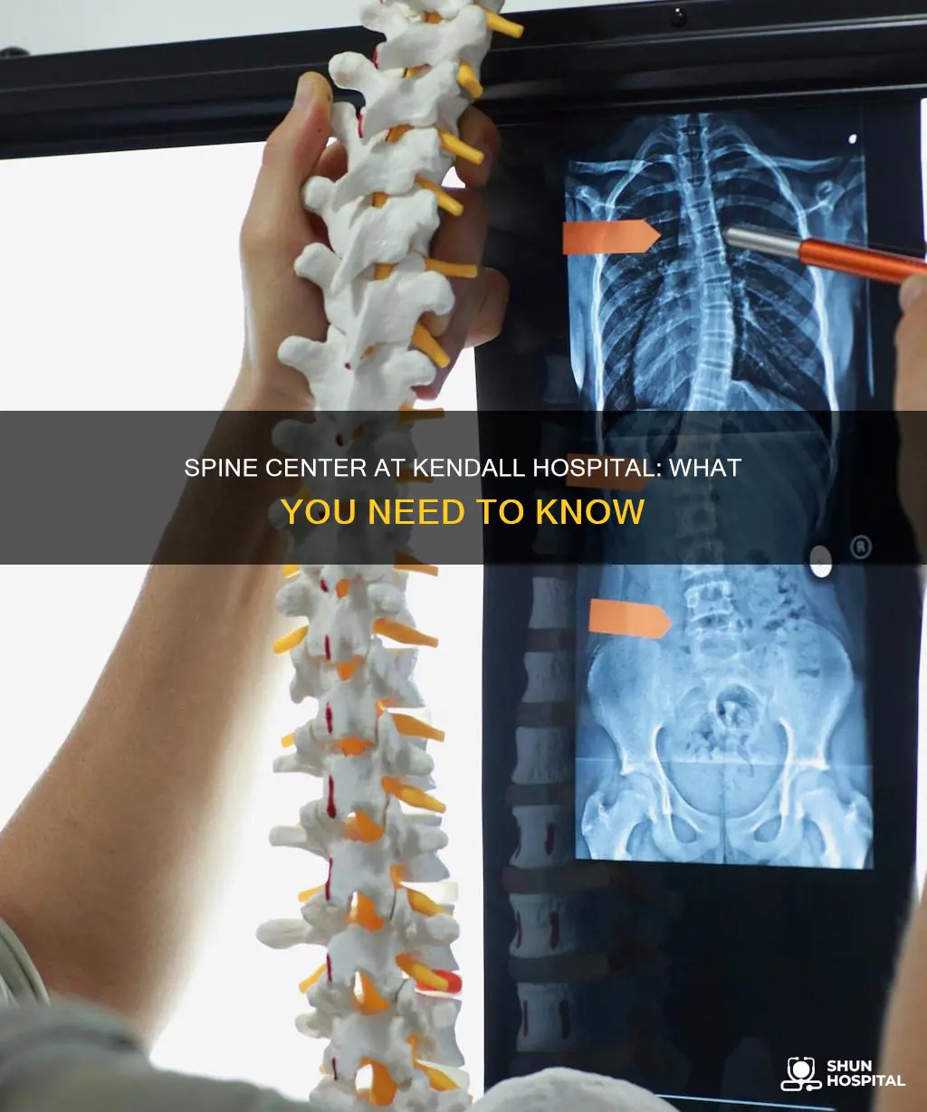 does kendall hospital have a spine center