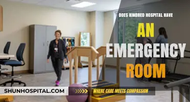 Kindred Hospital: Emergency Room Availability and Services
