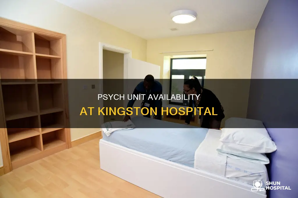 does kingston hospital have a psych unit