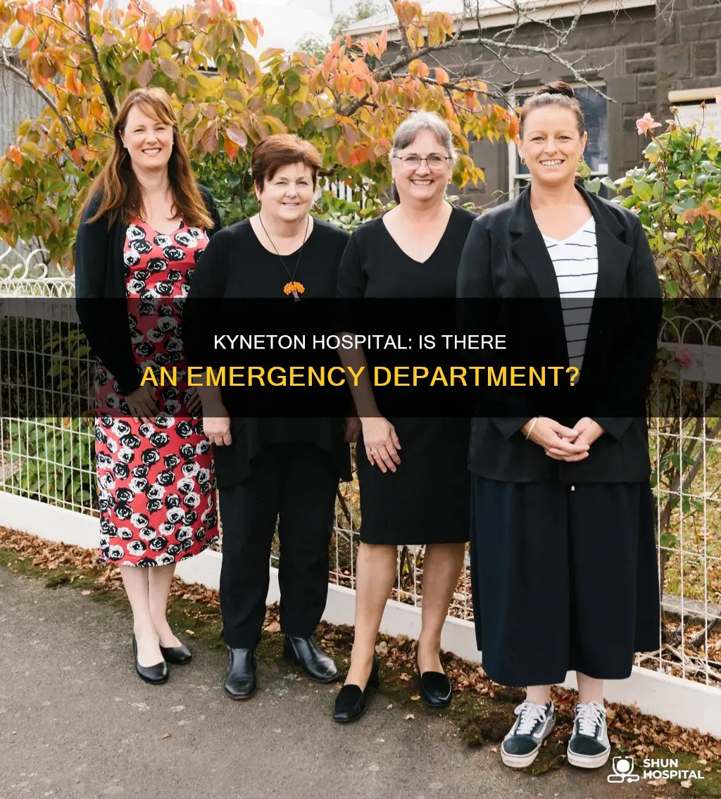does kyneton hospital have an emergency department