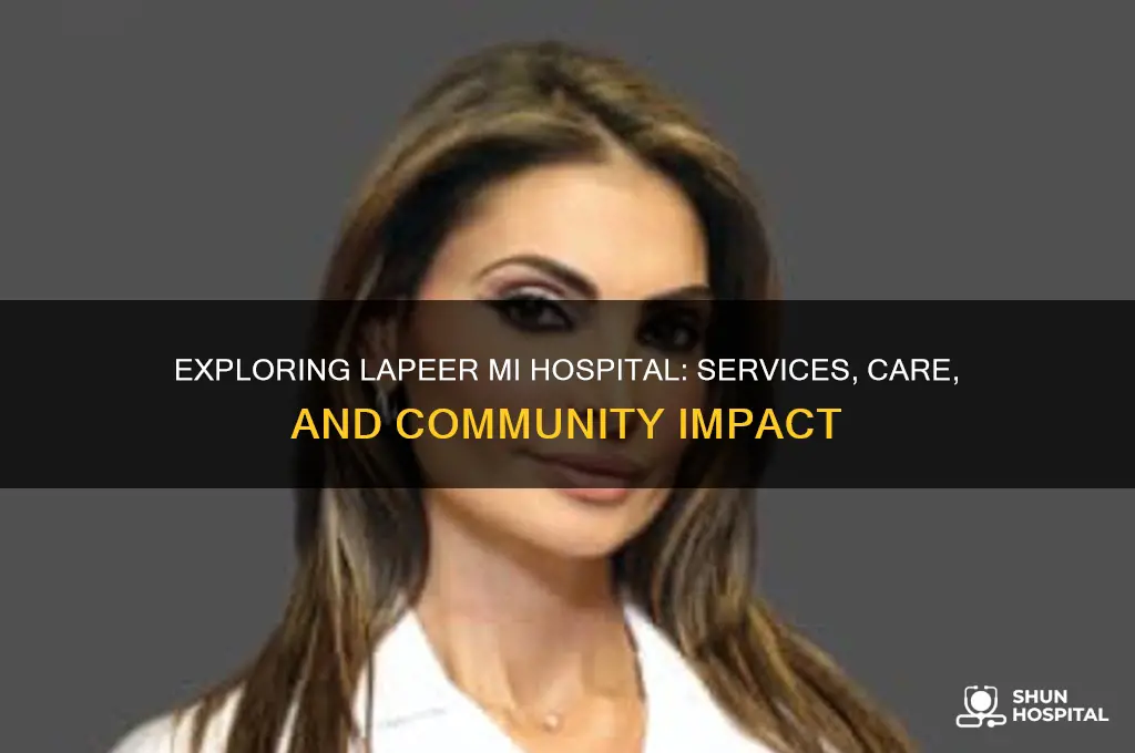 does lapeer mi hospital