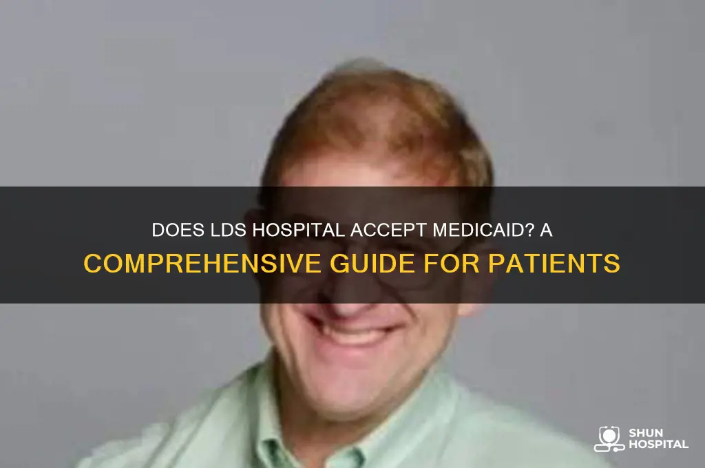 does lds hospital accept medicaid