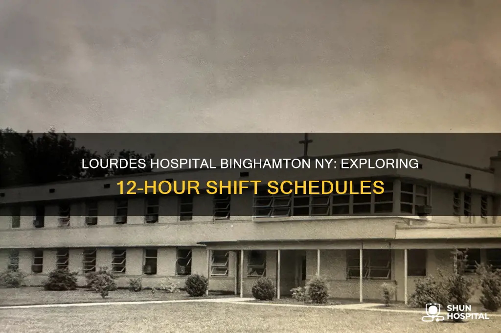 does lourdes hospital binghamton ny have 12 hour shifts