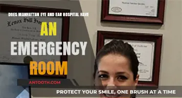 Does Manhattan Eye and Ear Hospital Offer Emergency Room Services?