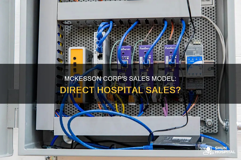 does mckesson corp sell directly to hospitals