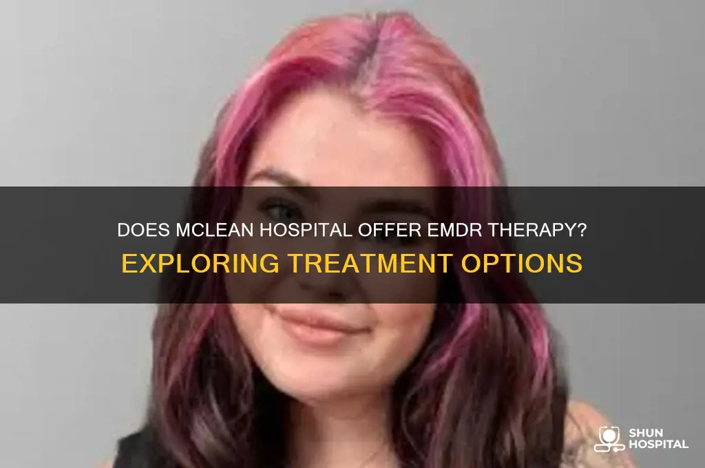 does mclean hospital do emdr