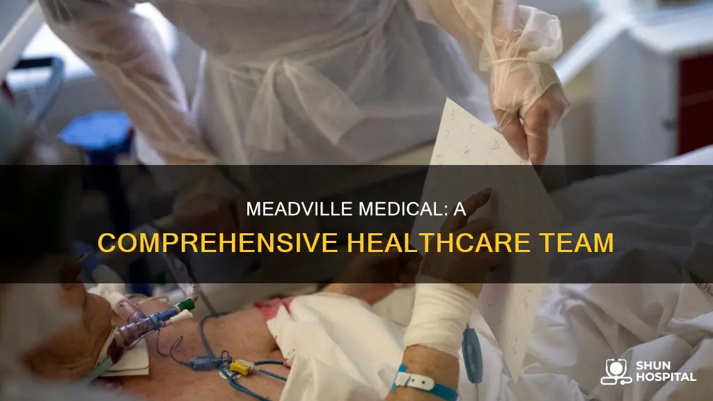 does meadville medical hospital have health practitioners