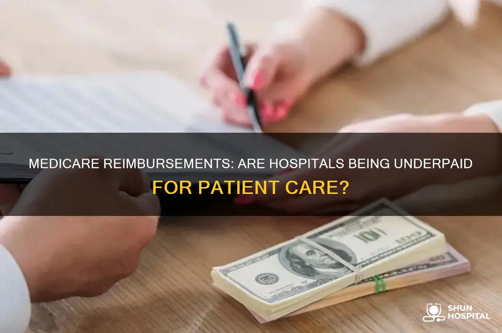 does medicare underpay hospitals