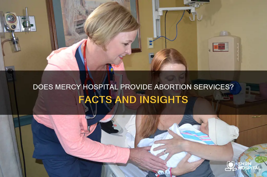 does mercy hospital do abortions